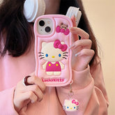 3D Hello Kitty Soft Phone Case